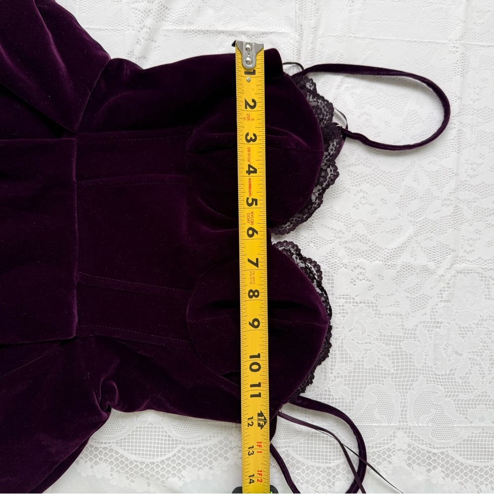Fashion Nova Julia Velvet Midi Dress - Plum - Picture 10 of 15